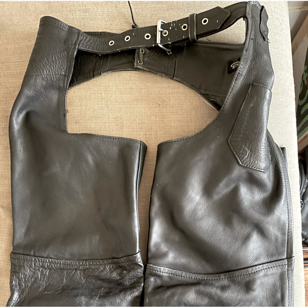 Spartan Leather Chaps Size Mens Medium
